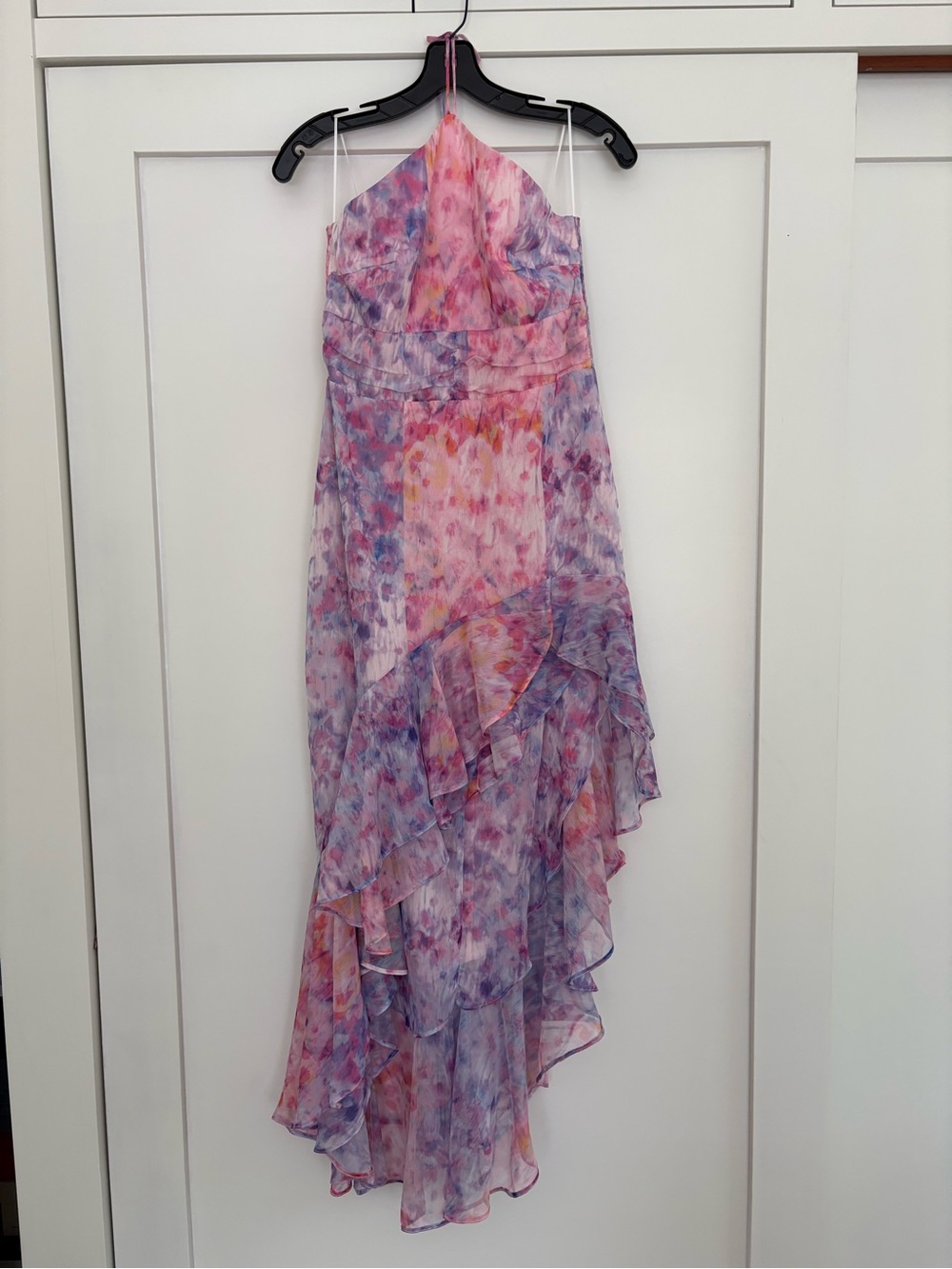 Amanda Uprichard Pastel Pink Lined Dress